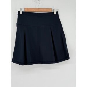 IZOD Girls Skort Size 14 Regular Navy Blue Schoolwear Sensory Friendly NWT